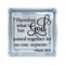 Therefore What God Has Joined Together Wedding Love Inspirational Vinyl Decal For Glass Blocks, Car, Computer, Wreath, Tile, Frames, A product 1